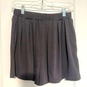 CIDER GREY ELASTIC SHORTS